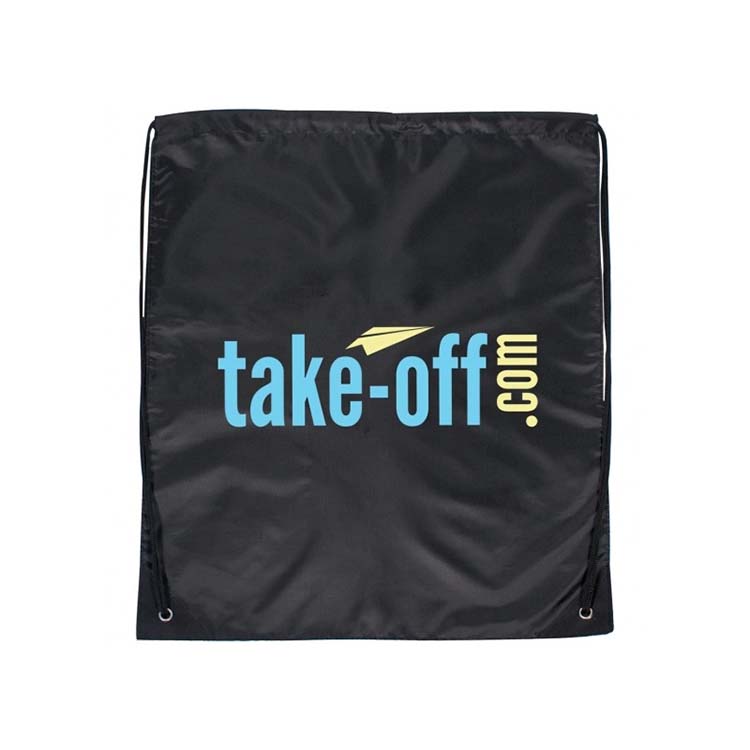 Wholesale 210D Polyester drawstring sports backpack bag