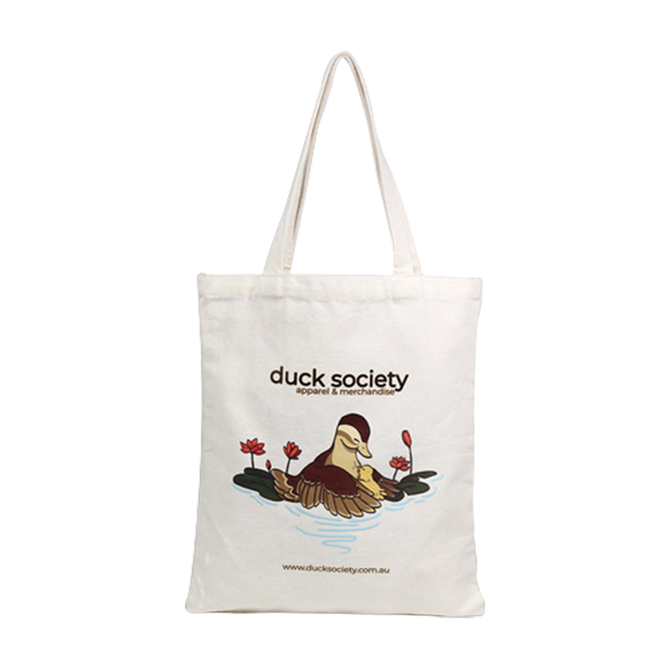 Eco friendly recycled reusable cotton canvas tote bags