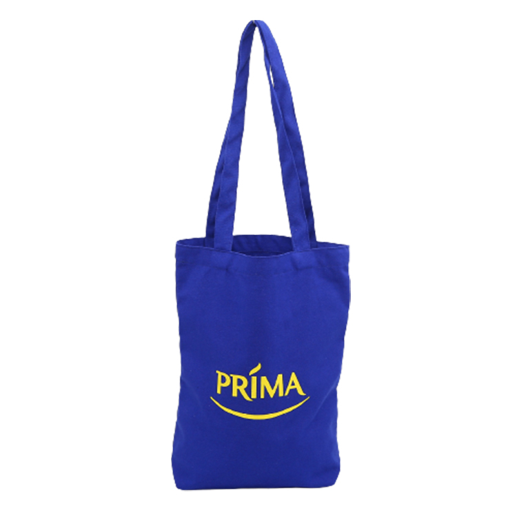 Custom logo women fashion beach blank soft cotton canvas bag