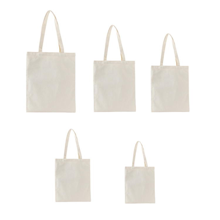 Custom logo women fashion beach blank soft cotton canvas bag