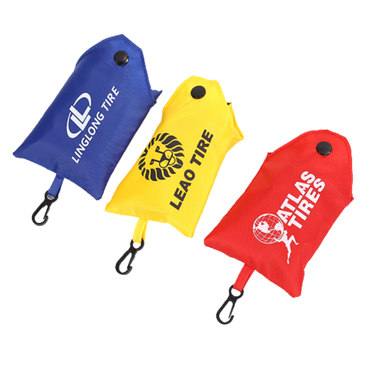 Reusable shopping bag strawberry foldable waterproof shopping bags