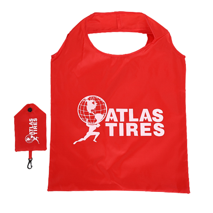 Reusable shopping bag strawberry foldable waterproof shopping bags