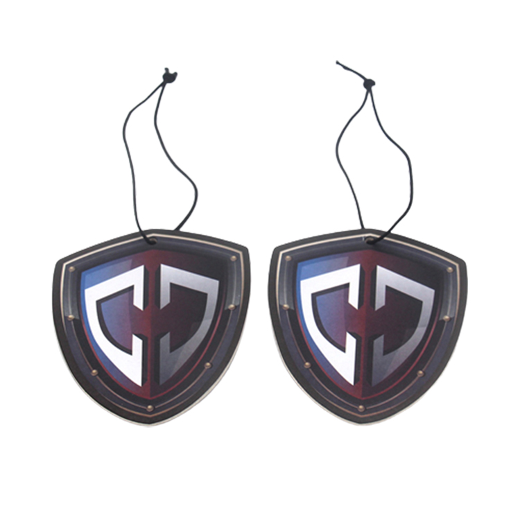 Customized logo all scents refresh paper car air fragrance air freshener