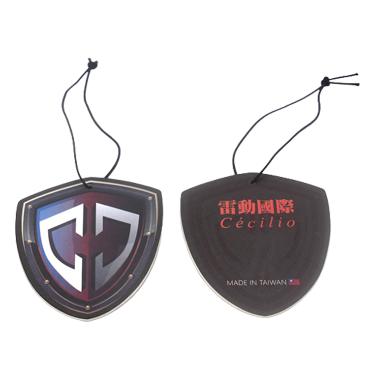 Customized logo all scents refresh paper car air fragrance air freshener