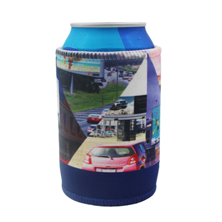 Custom promotion foldable waterproof stubby holder