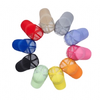 Custom logo print 5 panel structured sports baseball cap