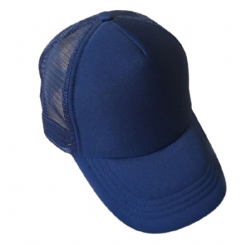Promotional custom logo printed foam mesh baseball cap