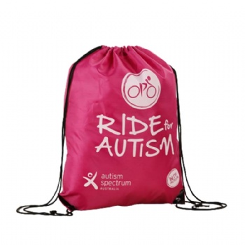 Custom logo print ceo friendly drawstring pack bag