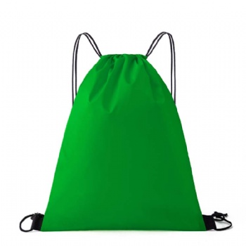 Promotional sports drawstring bag nylon gym waterproof polyester drawstring bag