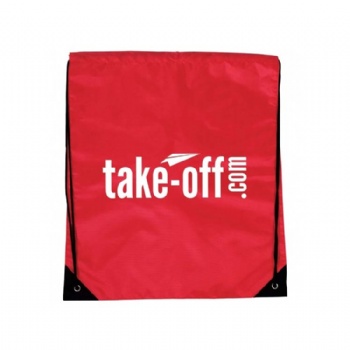 Wholesale 210D Polyester drawstring sports backpack bag