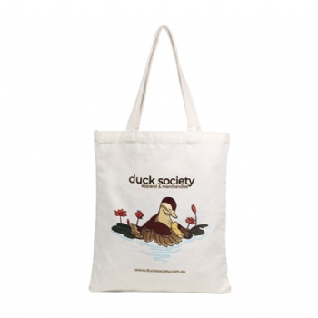 Eco friendly recycled reusable cotton canvas tote bags