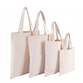 Eco friendly recycled reusable cotton canvas tote bags