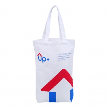 Hot sale eco friendly cotton shopping canvas tote bag with custom printed logo