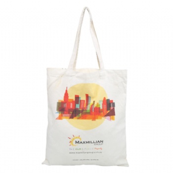 Hot sale eco friendly cotton shopping canvas tote bag with custom printed logo
