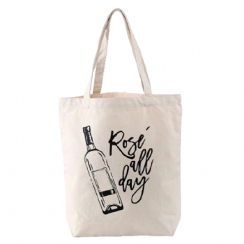 8oz 10oz Cheap customized logo tote shopping bag cotton canvas bag