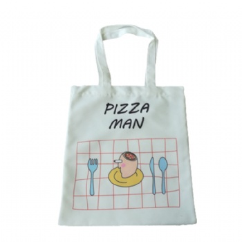 8oz 10oz Cheap customized logo tote shopping bag cotton canvas bag