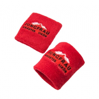 Promotional sports basketball running terry cloth sweatband