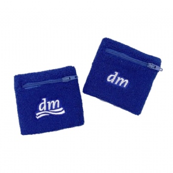 Factory wholesale custom color cotton sport wristband for sweat