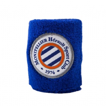 Custom logo sports absorbent cotton wristband
