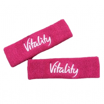 Wholesale oem workout sports tennis custom logo embroidery terry cloth sweatband