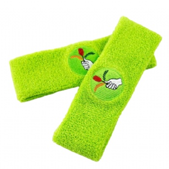 Wholesale oem workout sports tennis custom logo embroidery terry cloth sweatband