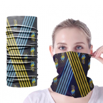 Custom logo headband scarf seamless tubular bandana