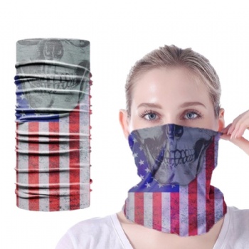 Custom logo headband scarf seamless tubular bandana