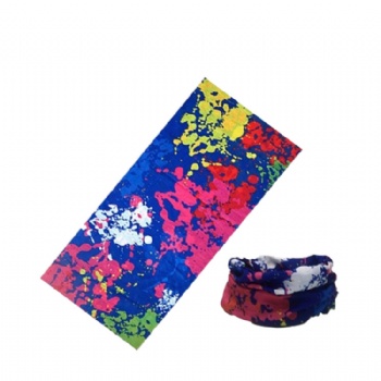 Custom printed logo snood seamless bandana multifunctional head scarf seamless neck gaiter