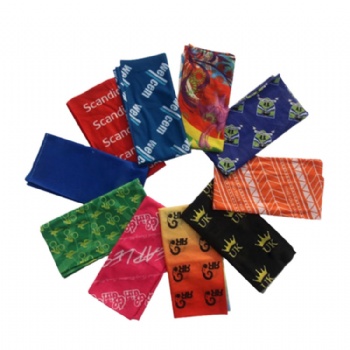 Custom cycling neck warmer face mask face shield polyester bandana