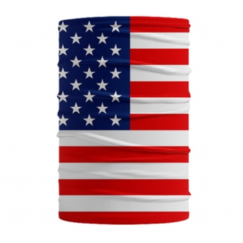 Promotional tube bandanas national flag scarf seamless bandana
