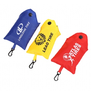 Reusable shopping bag strawberry foldable waterproof shopping bags