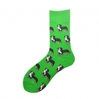 OEM design your own fancy novelty embroidery socks