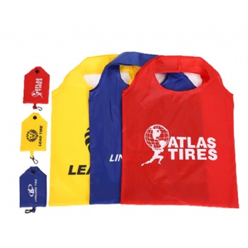 Reusable shopping bag strawberry foldable waterproof shopping bags