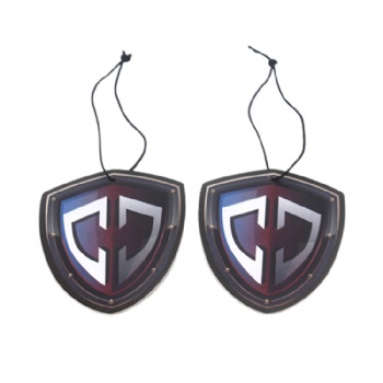 Customized logo all scents refresh paper car air fragrance air freshener