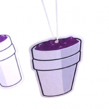 Many different fragrance custom paper air freshener for car