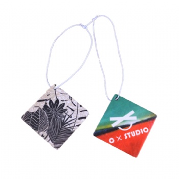 Hanging custom air paper freshener car