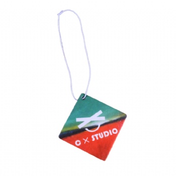 Hanging custom air paper freshener car