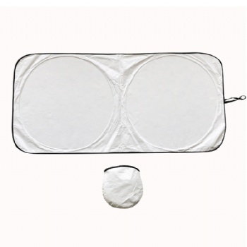 Custom logo car windshield sunshade foldable tyvek car front window sunshade