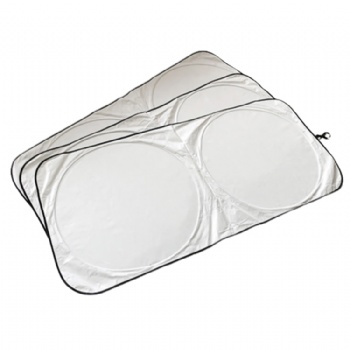 Custom logo car windshield sunshade foldable tyvek car front window sunshade