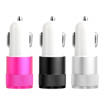 5V 2.1A Dual port universal mini USB car charger
