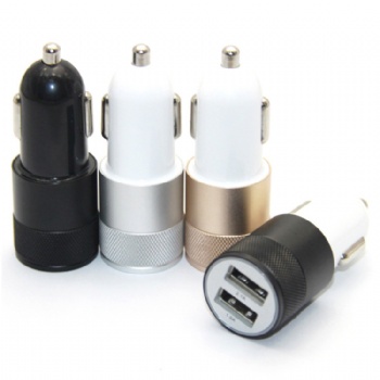 Car charging accessories dual usb car charger adapter 2 usb port