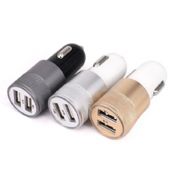 Car charging accessories dual usb car charger adapter 2 usb port