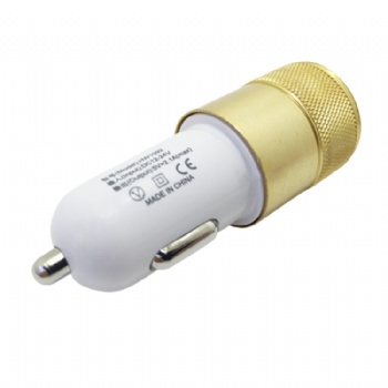 Car charging accessories dual usb car charger adapter 2 usb port