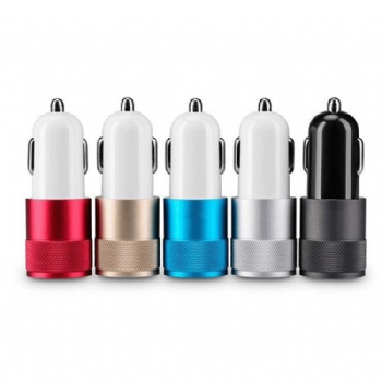 Car charging accessories dual usb car charger adapter 2 usb port
