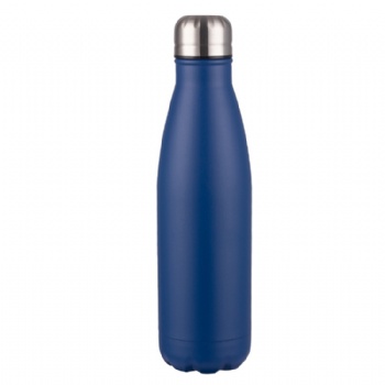 Double walled cola shape bpa free reusable stainless steel water bottle