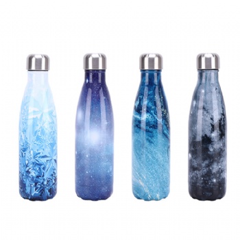 Vacuum flasks cola shape fitness thermo sports bottle stainless steel water bottle with custom logo