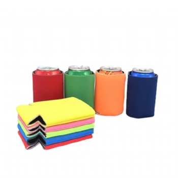 Insulated custom logo printing 12oz neoprene wine beer bottle sleeve